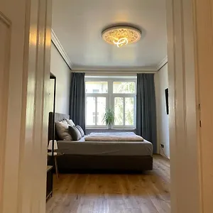 Apartment Soul-apartment Balkon Privatparkplatz 2 Boxspringbetten 55zoll Tv Wlan, Leipzig